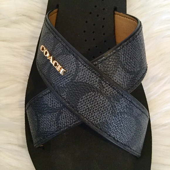 ✨SOLD✨NIB, Coach Janine Signature Sandals, 7 - Picture 3 of 8